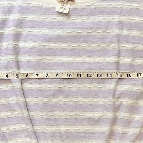 80’s Vintage Purple Cap Sleeve Boxy Tee - Picture 4 of 5